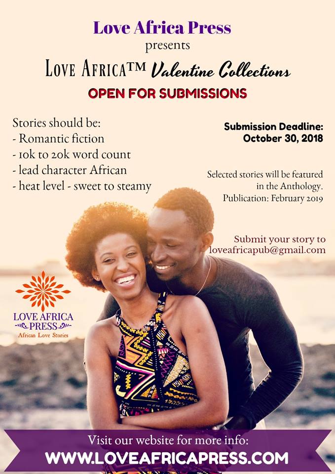 @LoveAfricaPress Is Calling For Submissions For Its Vallentine’s Day Anthology 2019