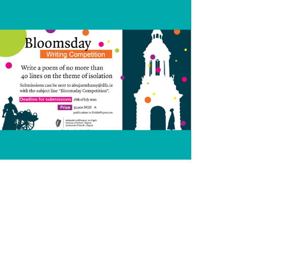 Bloomsday Poetry Writing Competition 2020 