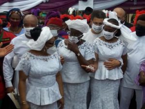 Adichie buries father