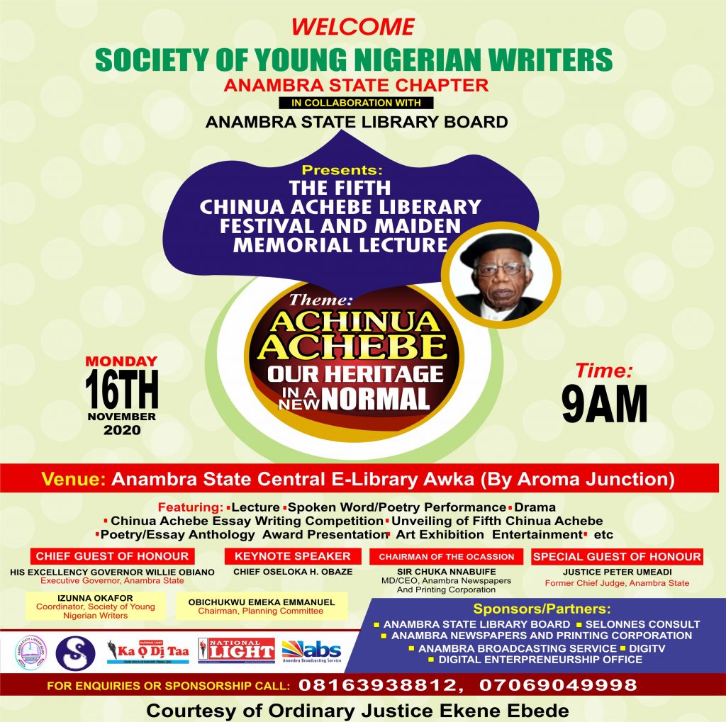 Chinua Achebe Literary Festival,