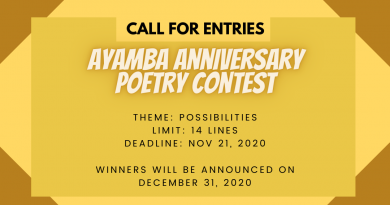 Ayamba Poetry Contest
