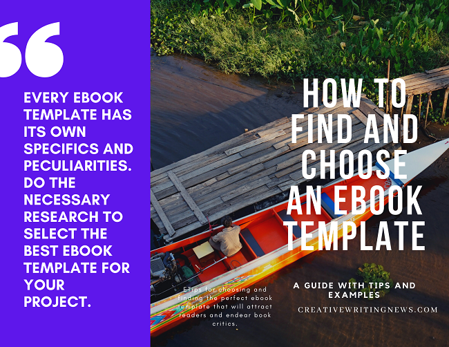 How to choose an ebook template
