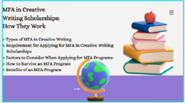 mfa creative writing scholarships