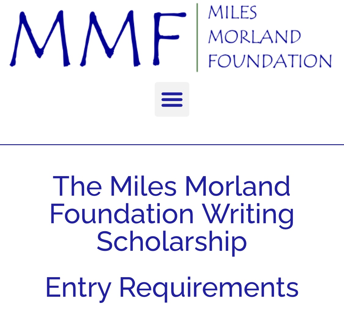 The Miles Morland Foundation Writing Scholarship
