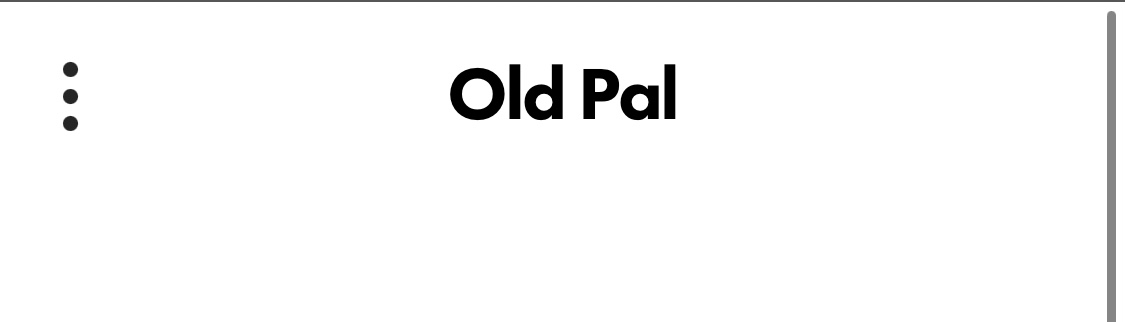 Old Pal Magazine
