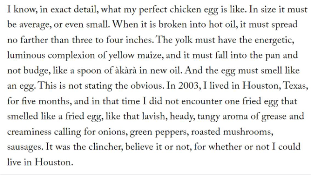 The Girl Who Was Afraid of an Egg By Yemisi Aribisala