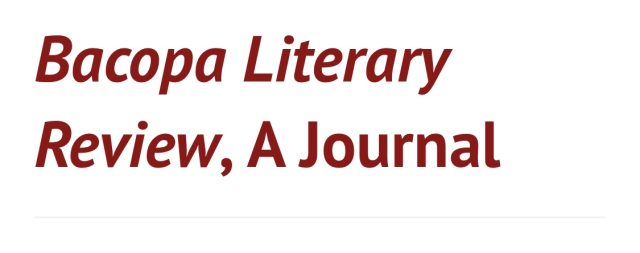 Bacopa Literary Review 