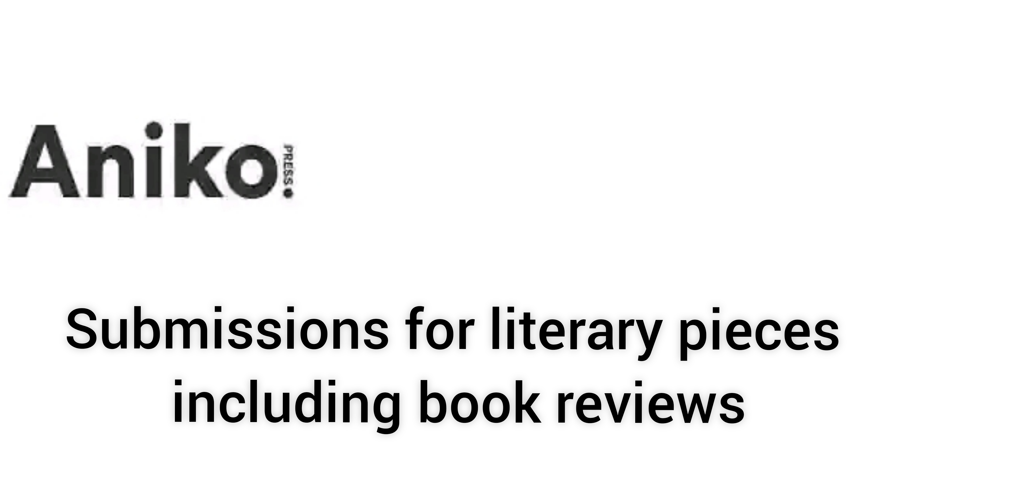 Aniko Press Submissions