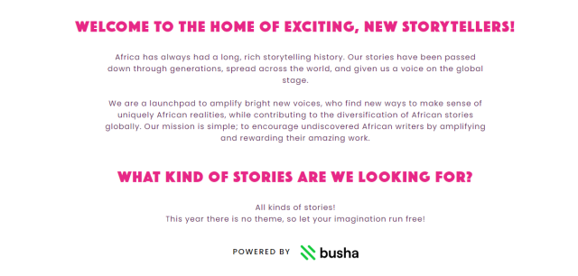 The Happy Noisemaker Prize for Storytelling Announcement