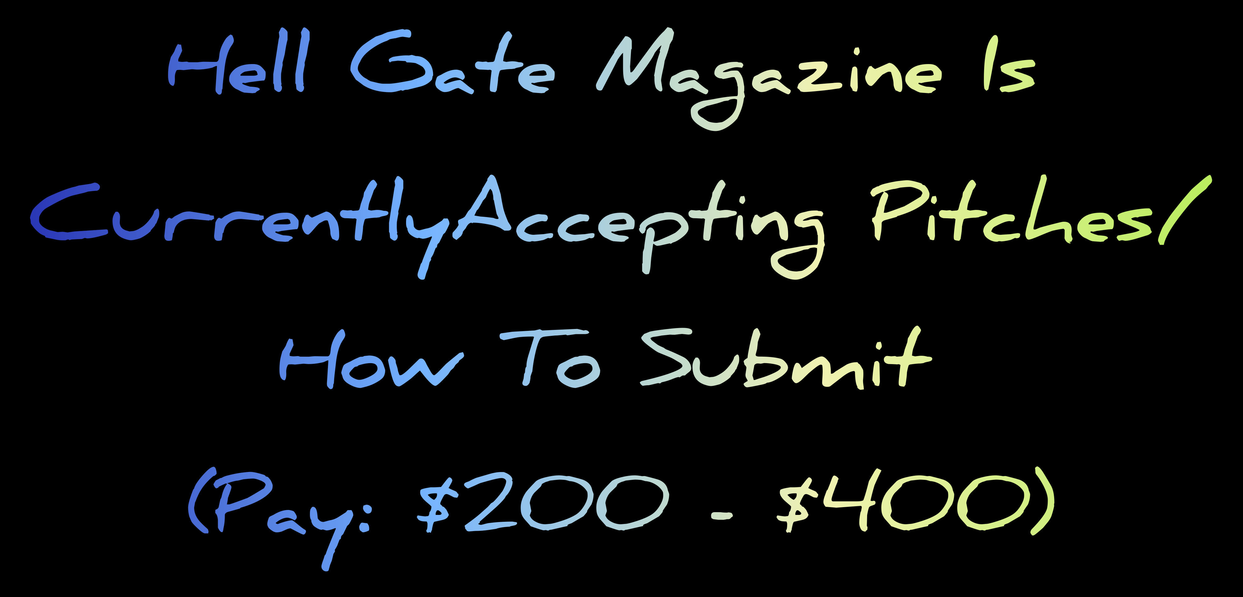 Submission for Hell Gate Magazine Pitches