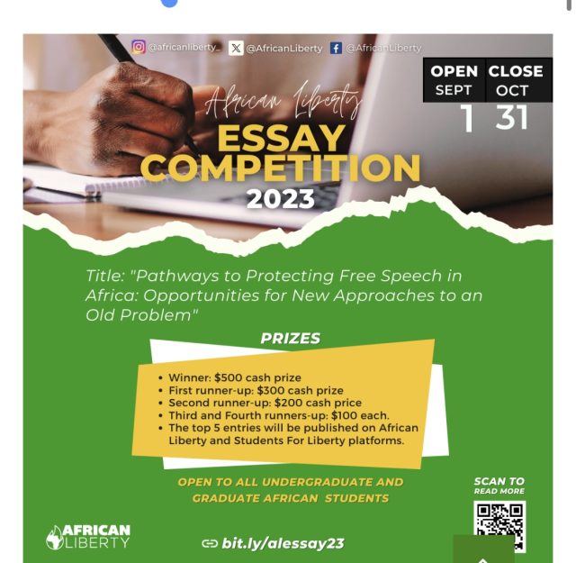 African Liberty Essay Competition 