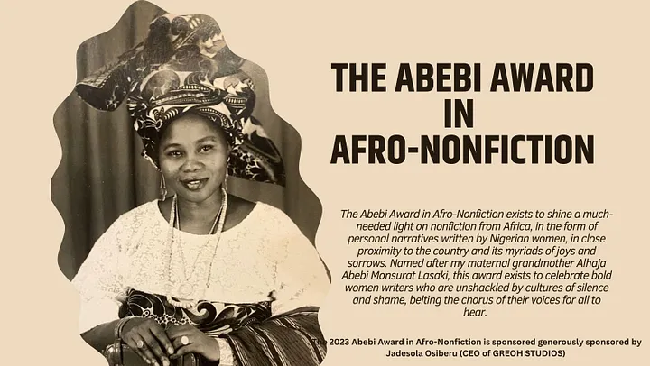 The Abebi Award in Afro-Nonfiction