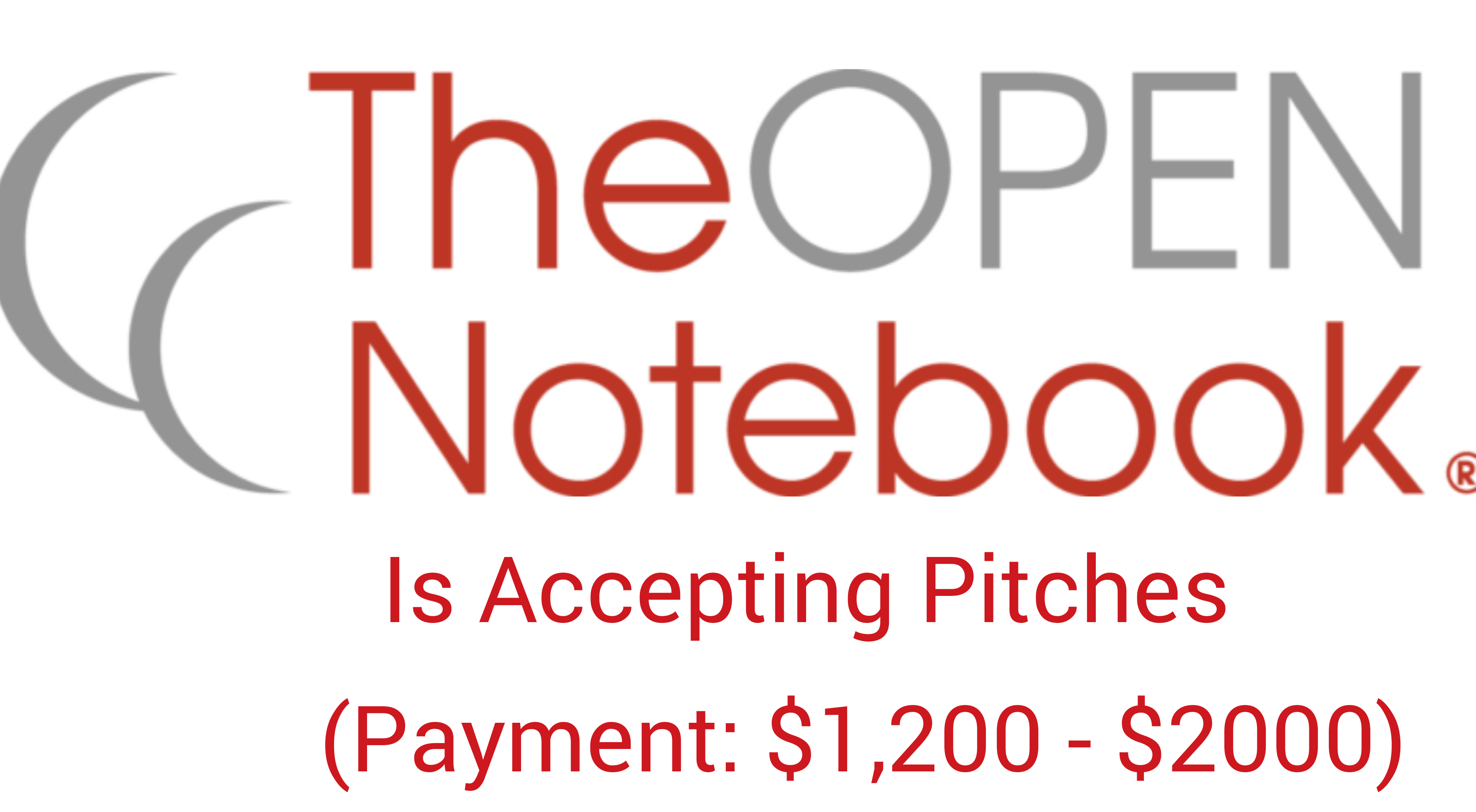 Submission Information for The Open Notebook