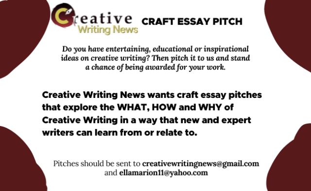 Creative Writing News Craft Essay Pitch Poster
