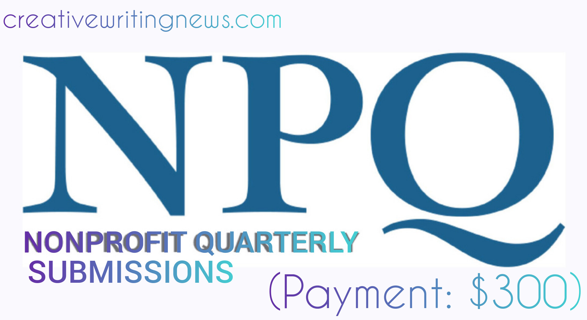 Non Profit Quarterly Magazine Is Accepting Submissions