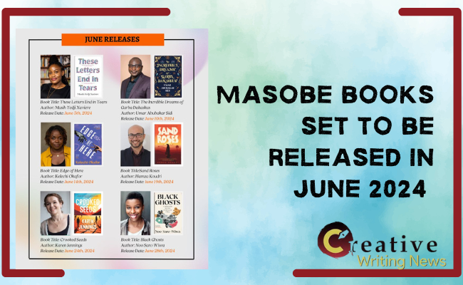 Masobe books set to be released in June 2024
