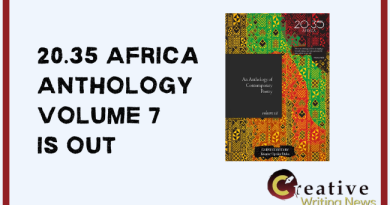20.35 Africa has announced their 20.35 Africa Anthology Volume 7