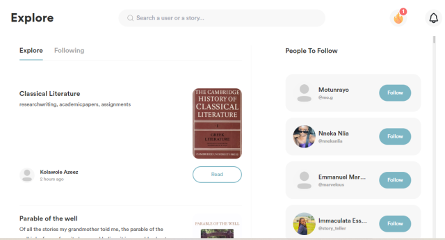 Iko Africa allows publishing of all kinds of writing and writers. for people looking for okadabooks alternative.