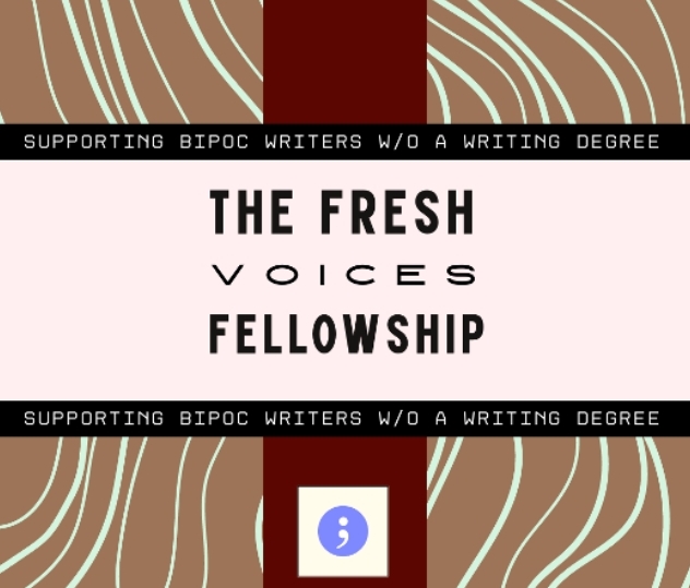 The 2025 Fresh Voices Fellowship, Flyer