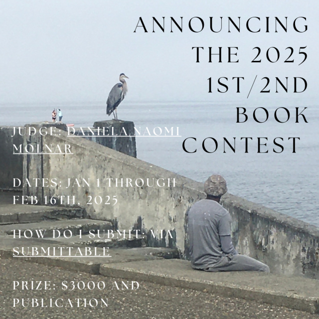 Omnidawn Poetry Contests 2025, flyer. 