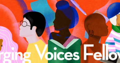 The Emerging Voices Fellowship, flyer.