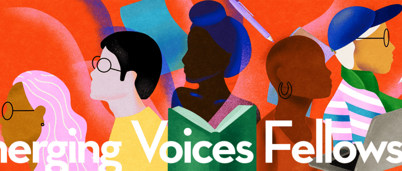 The Emerging Voices Fellowship, flyer.