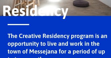 Buinho Creative Residency Program, website page.