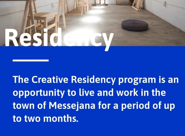 Buinho Creative Residency Program, website page. 