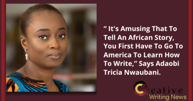 Author Adaobi Tricia Nwaubani.