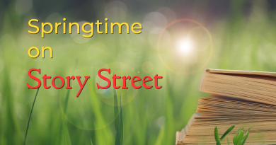 Springtime on Story Street, flyer.