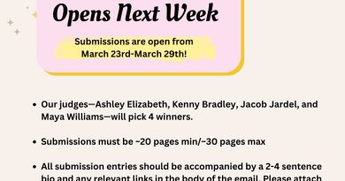 The Garden Party Chapbook Contest, announcement flyer.