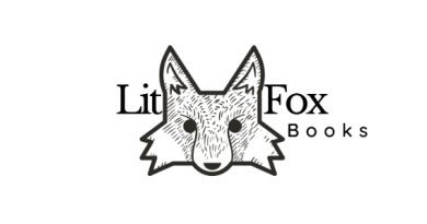 The Lit Fox Poetry Residency, Lit Fox Books, Logo.