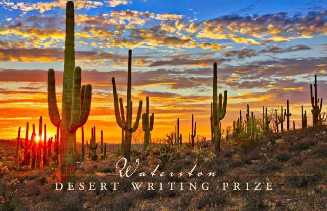 The Waterston Desert Writing Prize, flyer. 