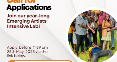 Emerging Artists Program by Tebere Foundation. Open Call flyer.