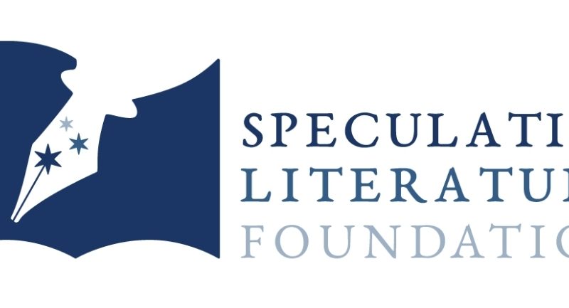 Older Writers Grant, Speculative literature foundation logo.