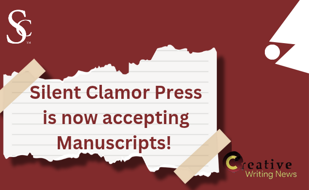 Silent Clamor Press, open call announcement flyer.