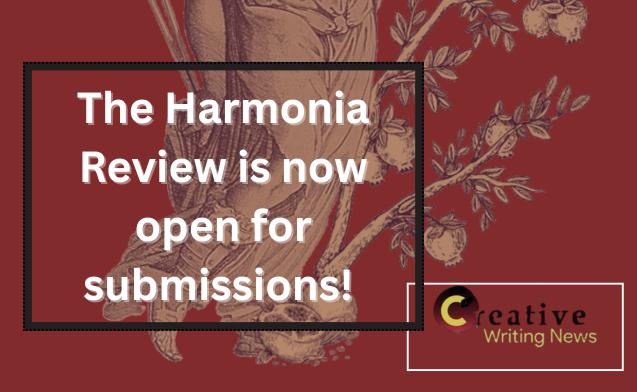 Harmonia Review open call announcements flyer.