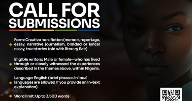 Cost of Justice Anthology, call for Submissions flyer.