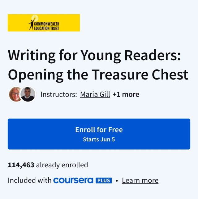 Writing Course, Courseera page. 