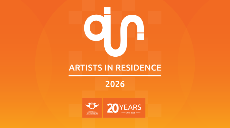 The UJ Artists in Residence program, 2026 flyer.