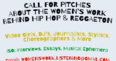 A Listening Session, call for entries flyer.