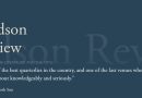 The Hudson Review mainpage header